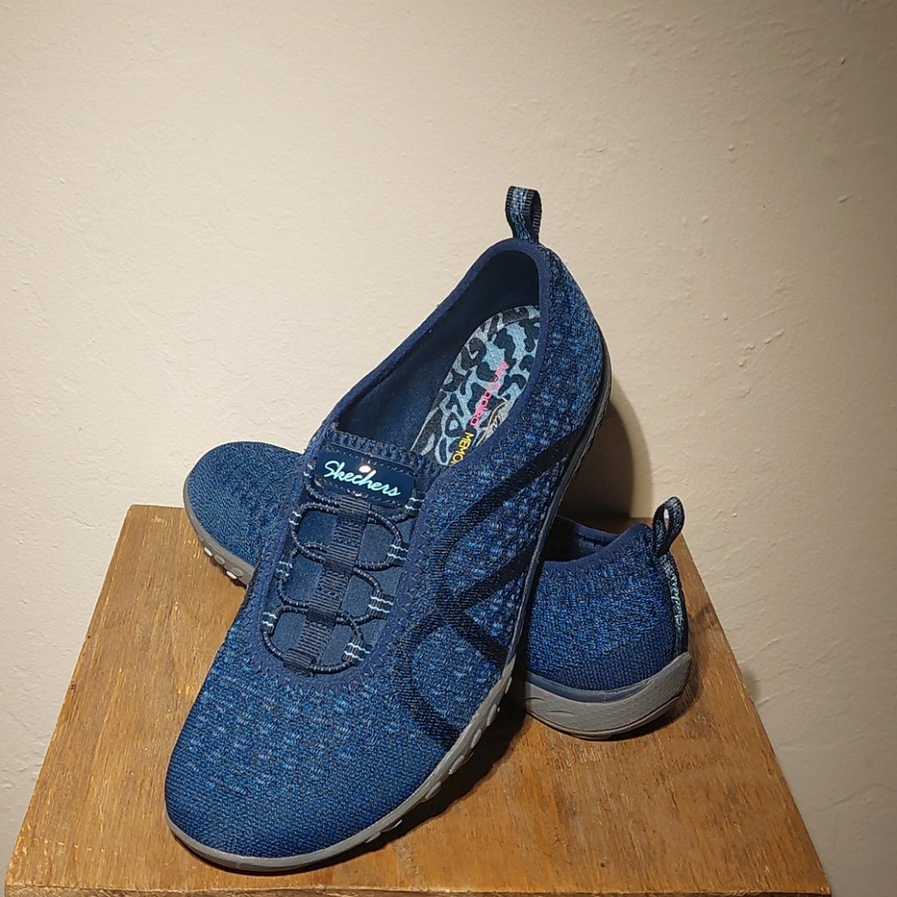 Skechers, size 7, blue